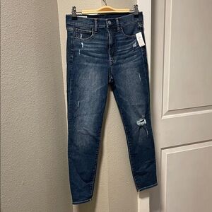 GAP Women's Ankle & Cropped Jeans - Dark Blue